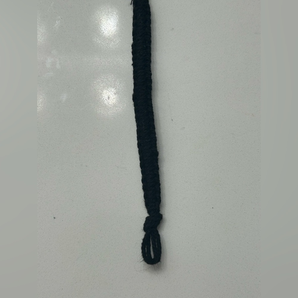 Black Braided Bracelet